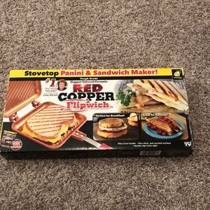 Brand New in Box, Red Copper Flipwich